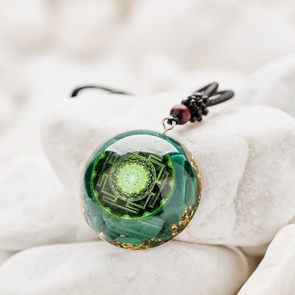 Spiritual Protection Orgonite Necklace