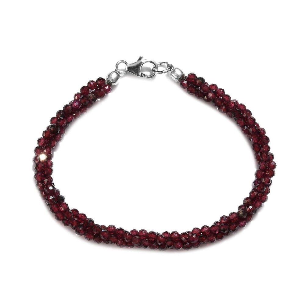 Orissa Rhodolite Garnet Beaded Bracelet