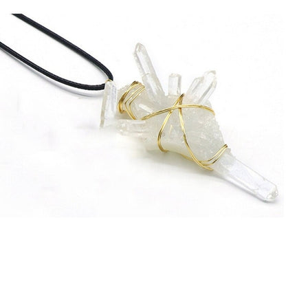 Pillar Clear Quartz Necklace