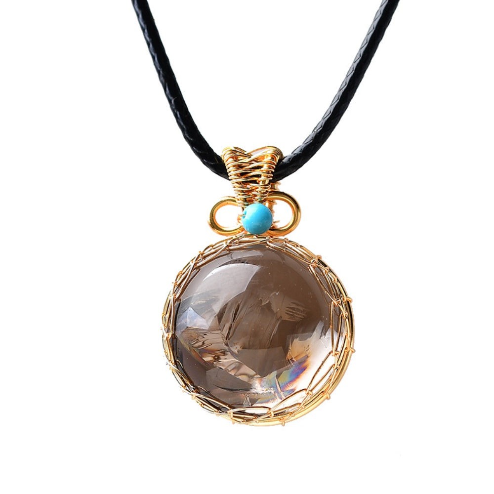 Elegant Smoky Quartz Pendant