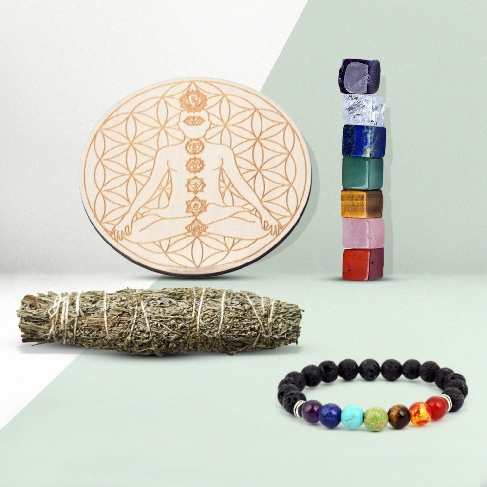 7 Chakra Cleansing Kit Set