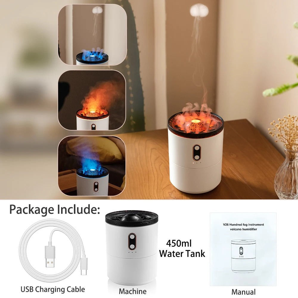 Minimalistic Volcano Essential Oil Aroma Diffuser