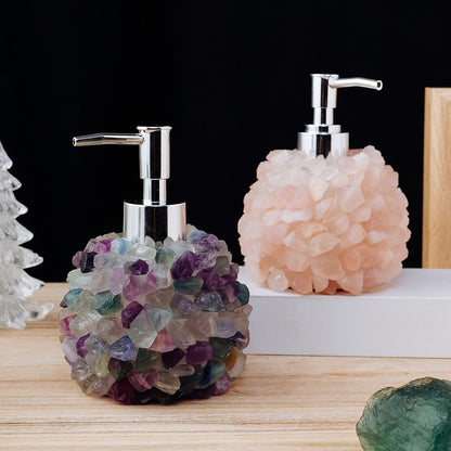 Natural Crystal Soap Dispensers