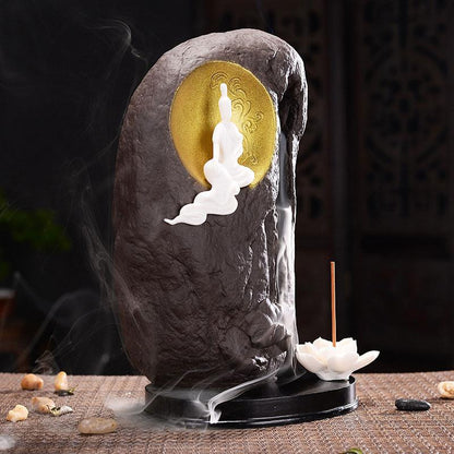 Ceramic Waterfall Backflow Incense Burner