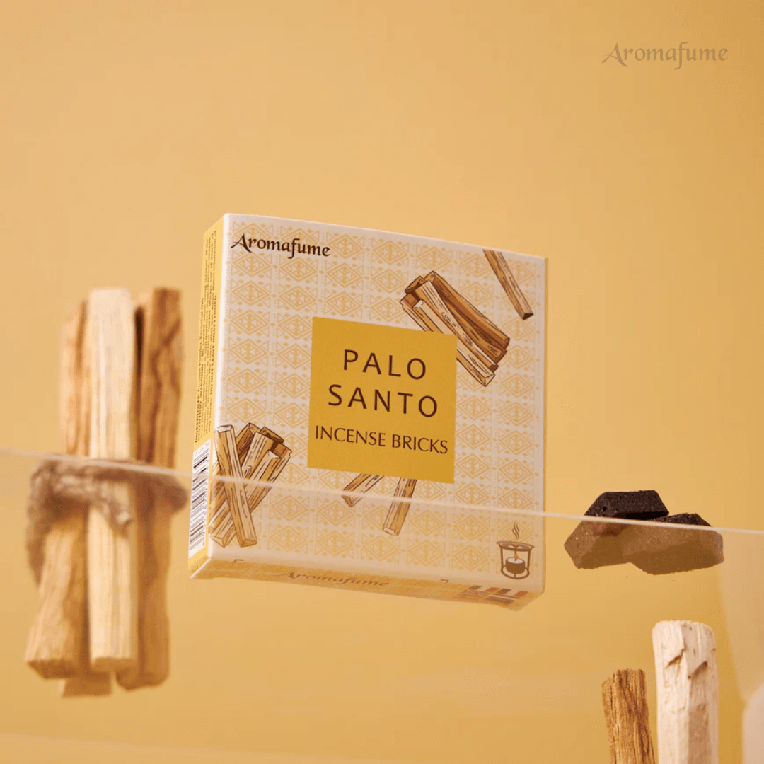 Palo Santo Incense Bricks and Burner Set