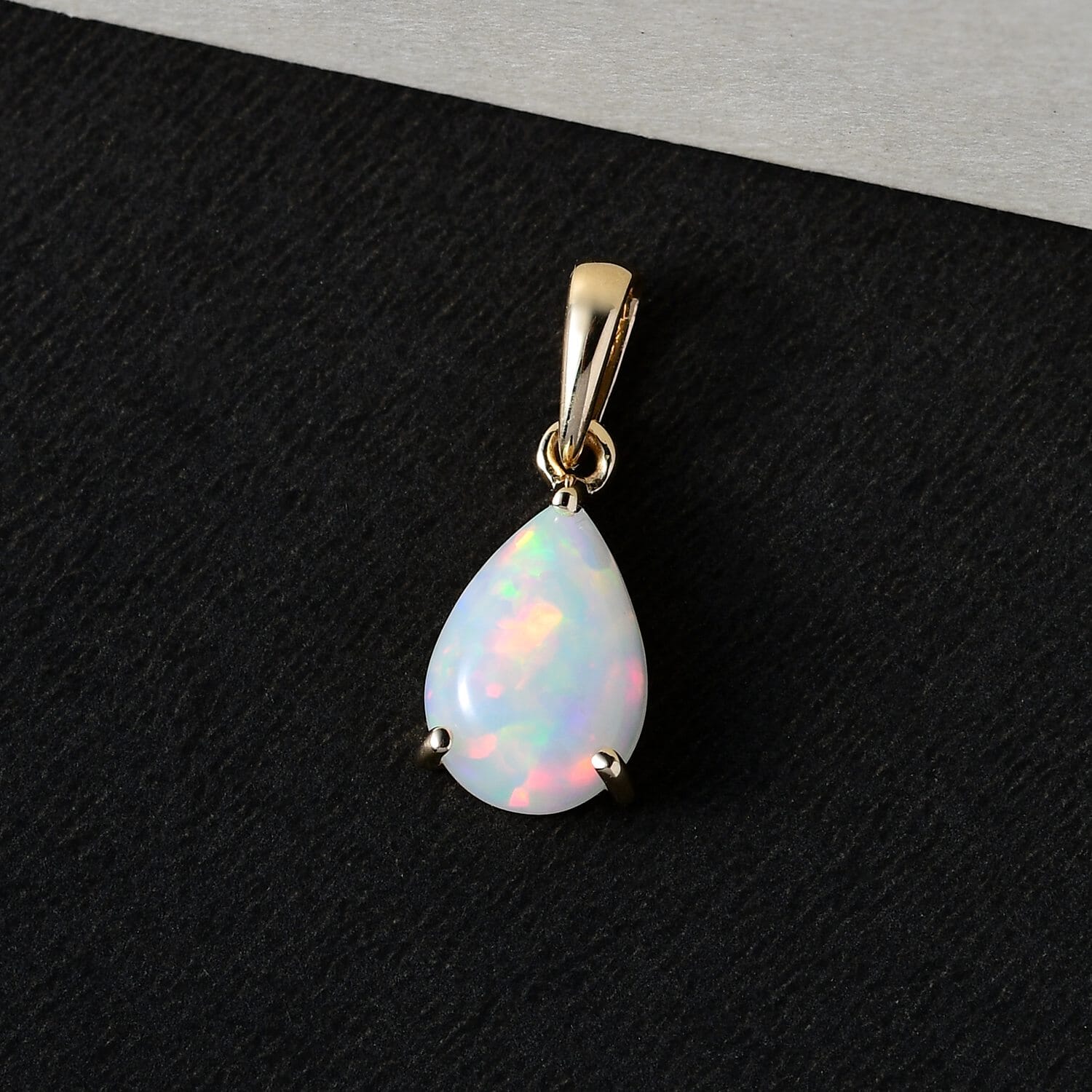 Welo Opal Pear Pendant – Africa's Rare Truth-Telling Stone