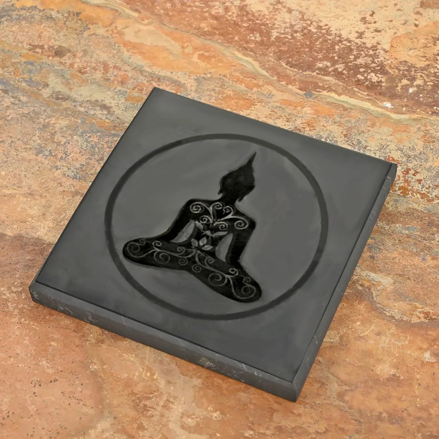Shungite Buddha Tile – Create Mindful Moments & A Happier Home