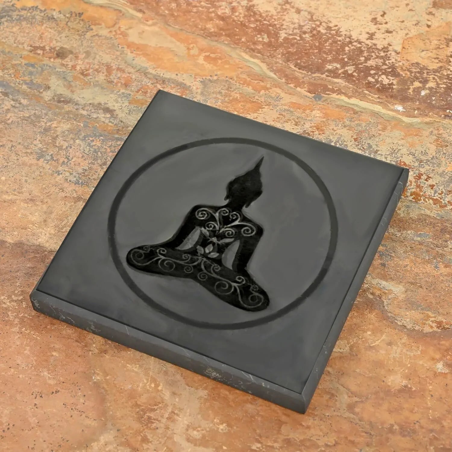 Shungite Buddha Tile – Create Mindful Moments & A Happier Home