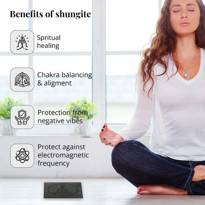 Shungite Buddha Tile – Create Mindful Moments & A Happier Home