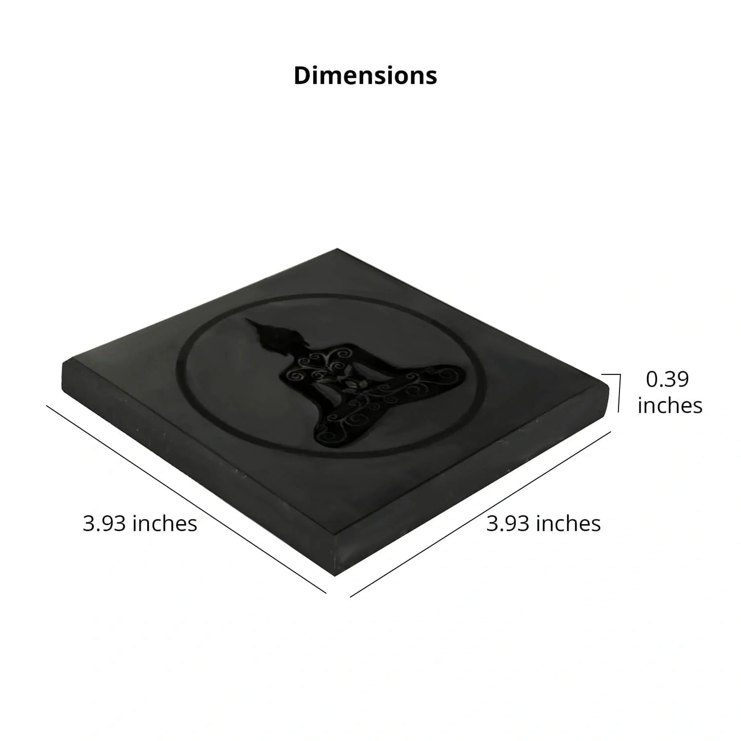 Shungite Buddha Tile – Create Mindful Moments & A Happier Home