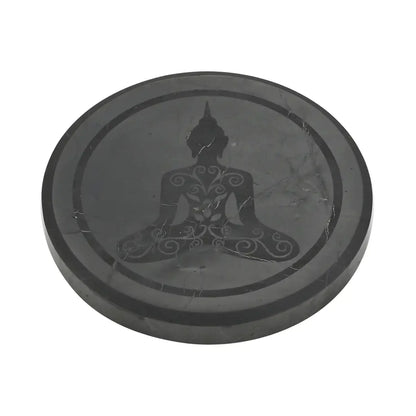 Shungite Buddha Tile: Invite Peace & Purify Your Home
