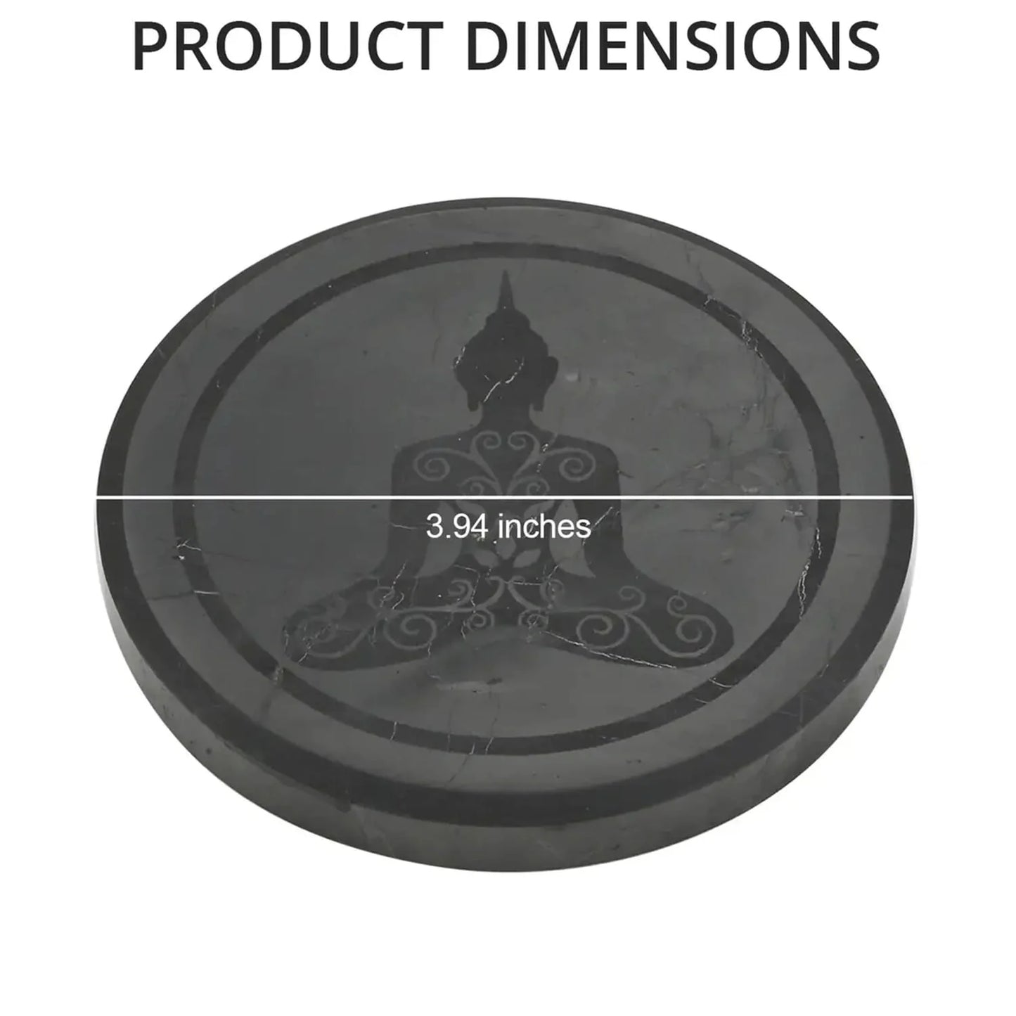 Shungite Buddha Tile: Invite Peace & Purify Your Home