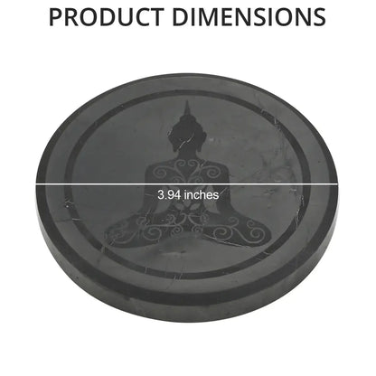 Shungite Buddha Tile: Invite Peace & Purify Your Home