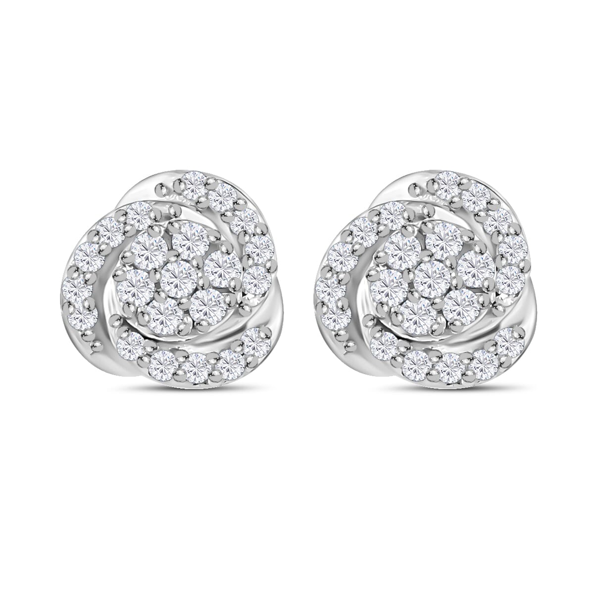 Love Knot Diamond Earrings – A Symbol of Eternal Connection