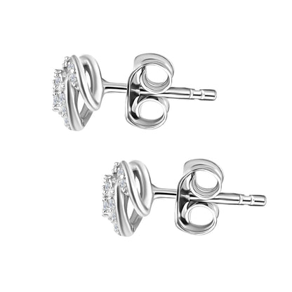 Love Knot Diamond Earrings – A Symbol of Eternal Connection