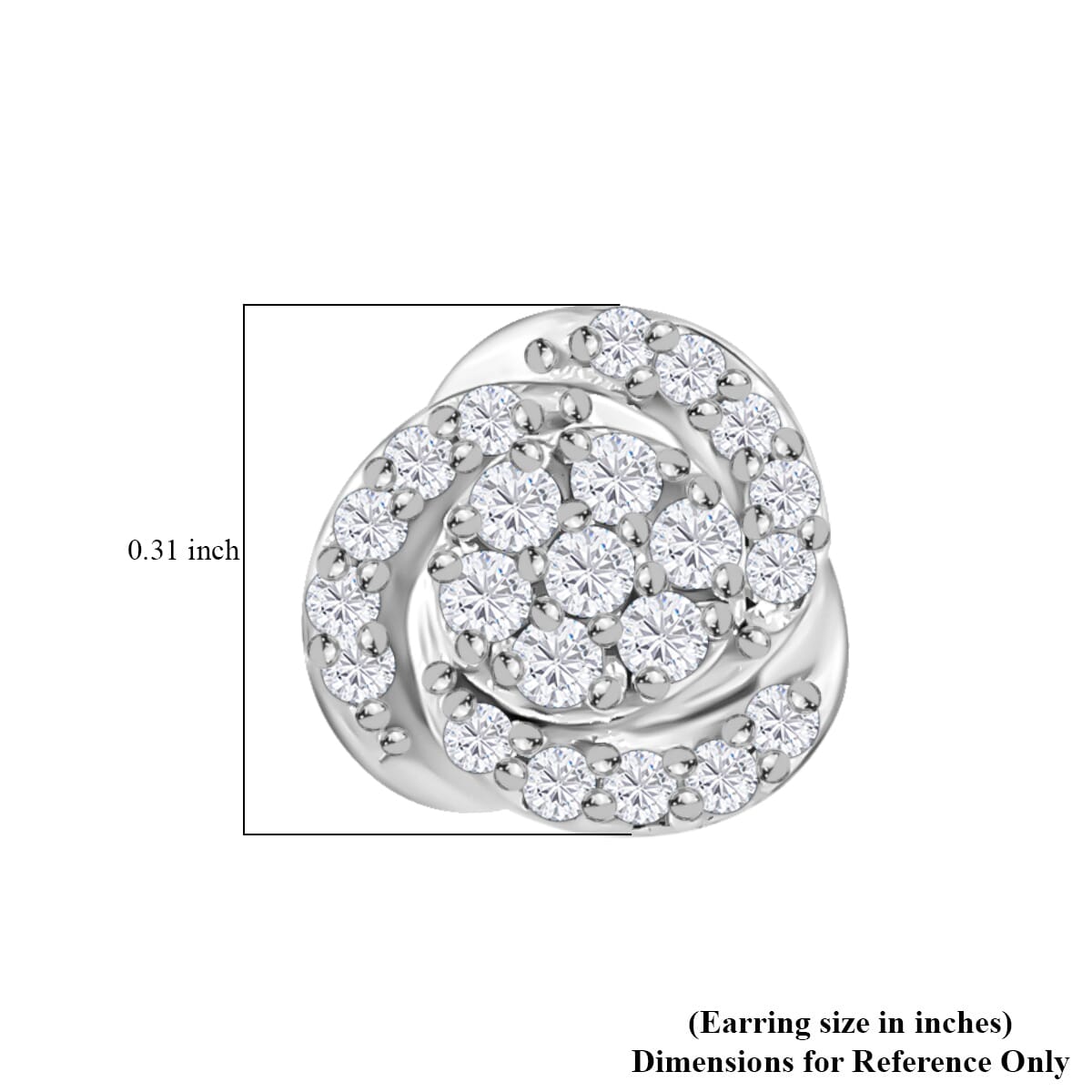 Love Knot Diamond Earrings – A Symbol of Eternal Connection