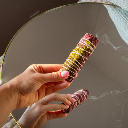 Dragon's Blood Sage With Wildflowers