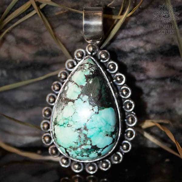 Turquoise Summer Drop Pendant