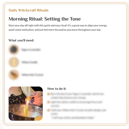 The Complete Witchcraft Rituals & Empowerment Guide