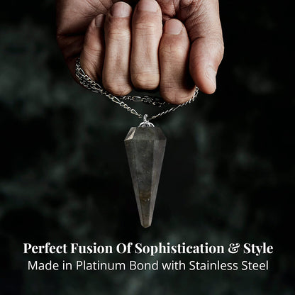 Karis Labradorite Pendulum Pendant — Unveil Mystical Beauty & Energy