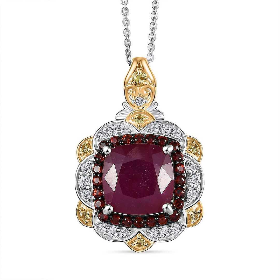 Regal Bloom Pendant Necklace