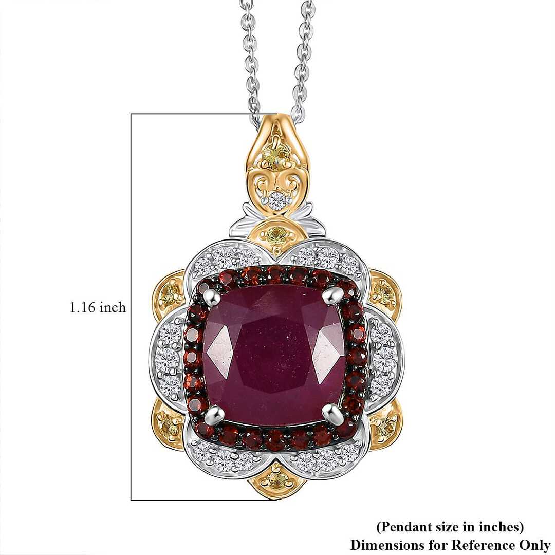 Regal Bloom Pendant Necklace