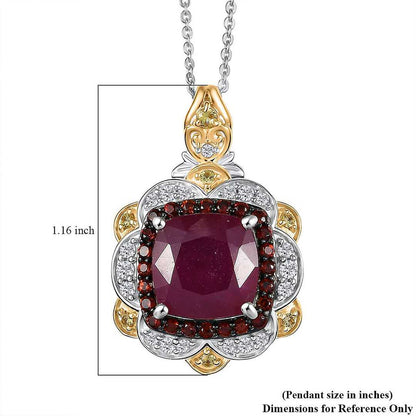 Regal Bloom Pendant Necklace