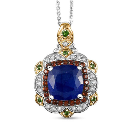 Regal Bloom Pendant Necklace