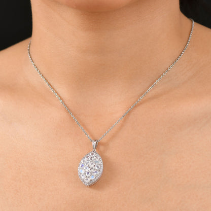 Moonstone & Zircon Necklace – Your Calm in a Busy World