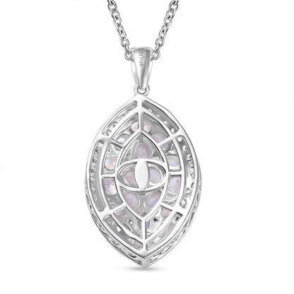 Moonstone & Zircon Necklace – Your Calm in a Busy World