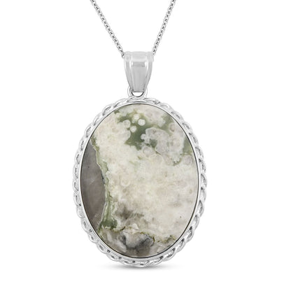 Oval Crystal Necklace – When You Need to Move Forward