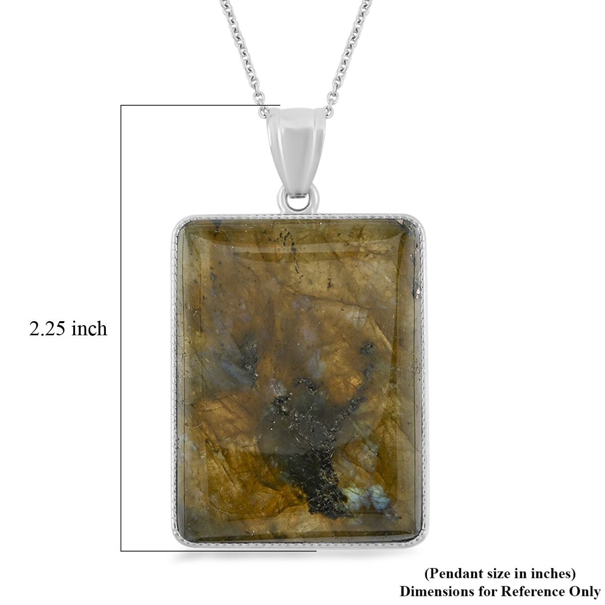 Rectangle Crystal Necklace – For When You Need to Feel Grounded