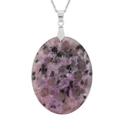 Oval Gemstone Necklace – A Boost of Emotional Healing