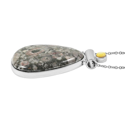 Crystal Drop Necklace – Find Your Calm in the Current
