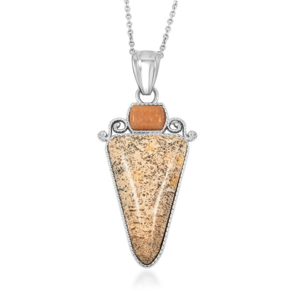 Southwest Arrowhead Crystal Necklace – For Protection & Direction