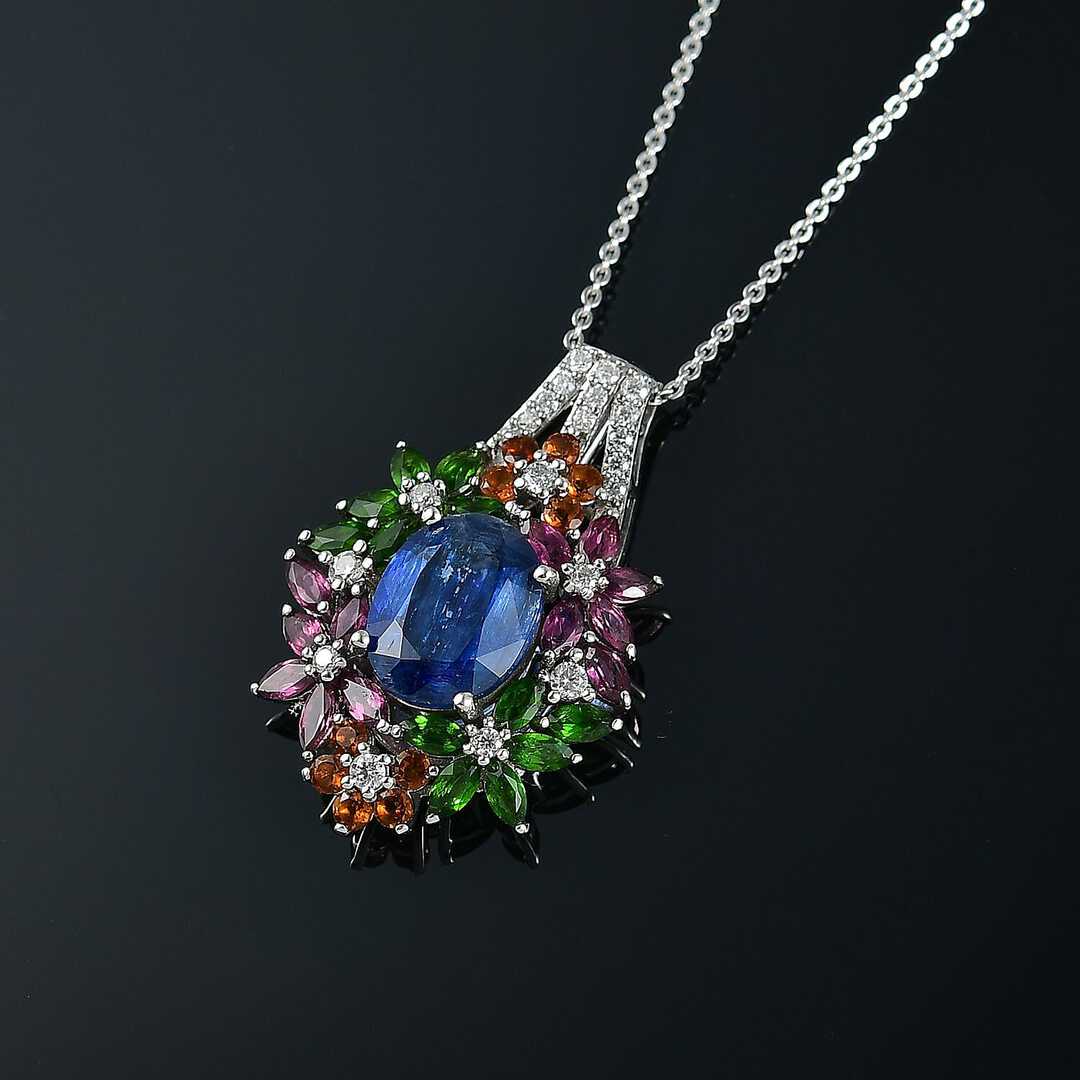 Kashmir Kyanite Garden Pendant