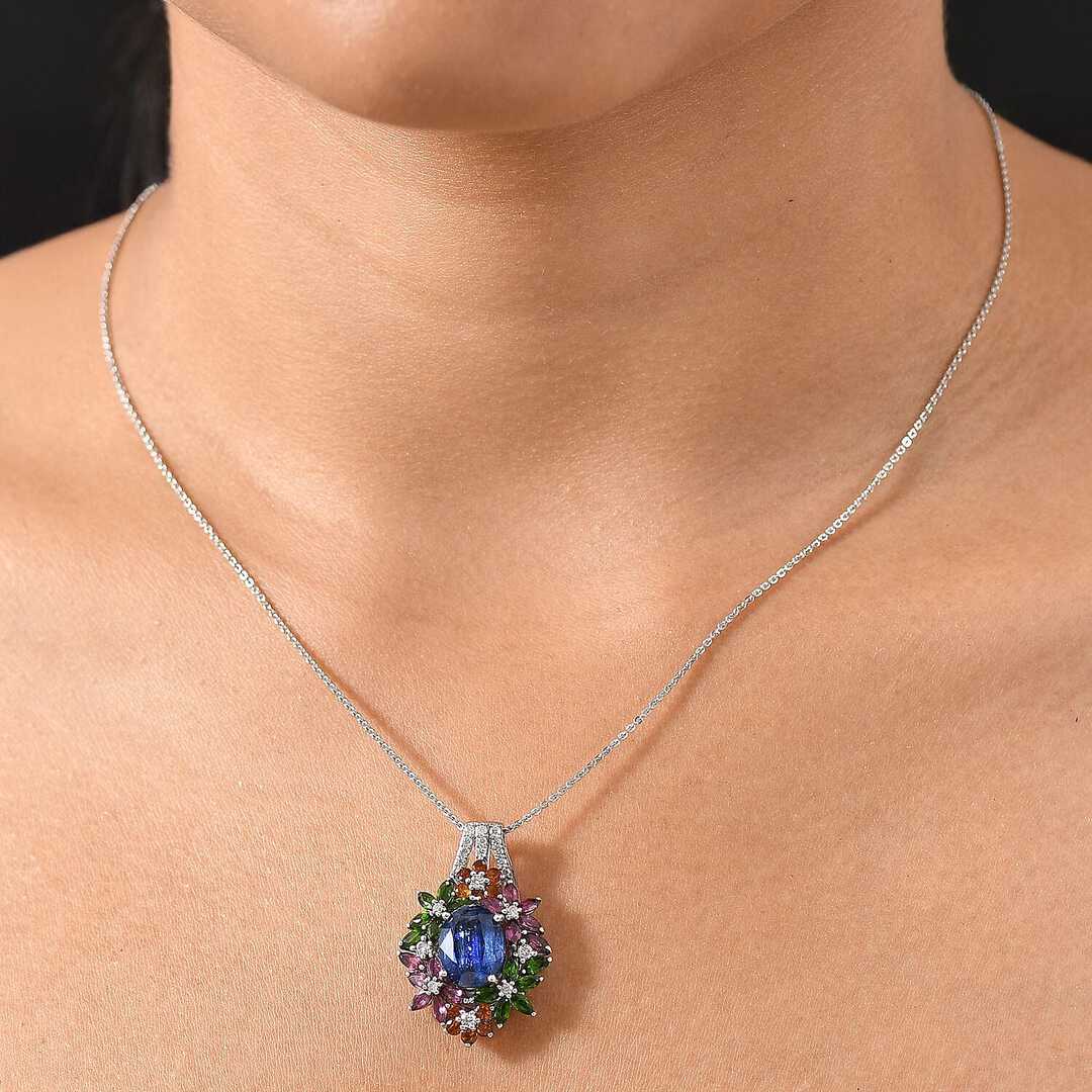 Kashmir Kyanite Garden Pendant