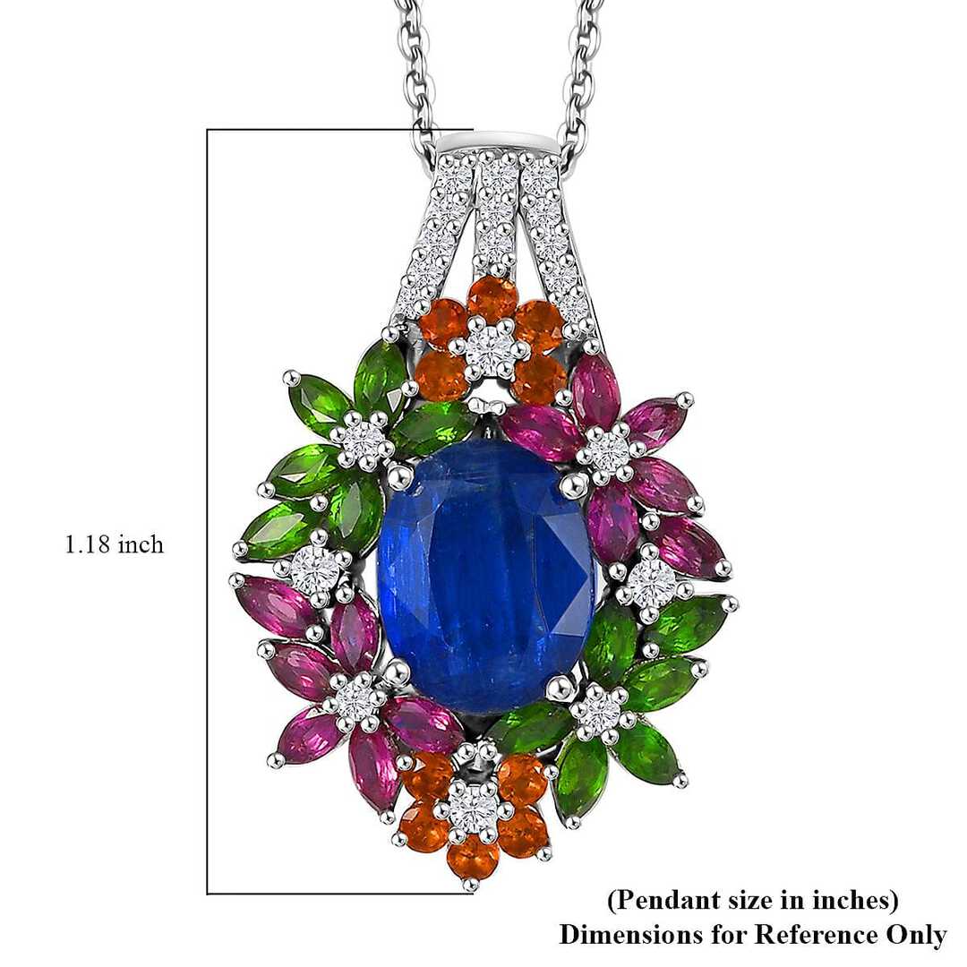 Kashmir Kyanite Garden Pendant