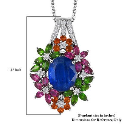 Kashmir Kyanite Garden Pendant