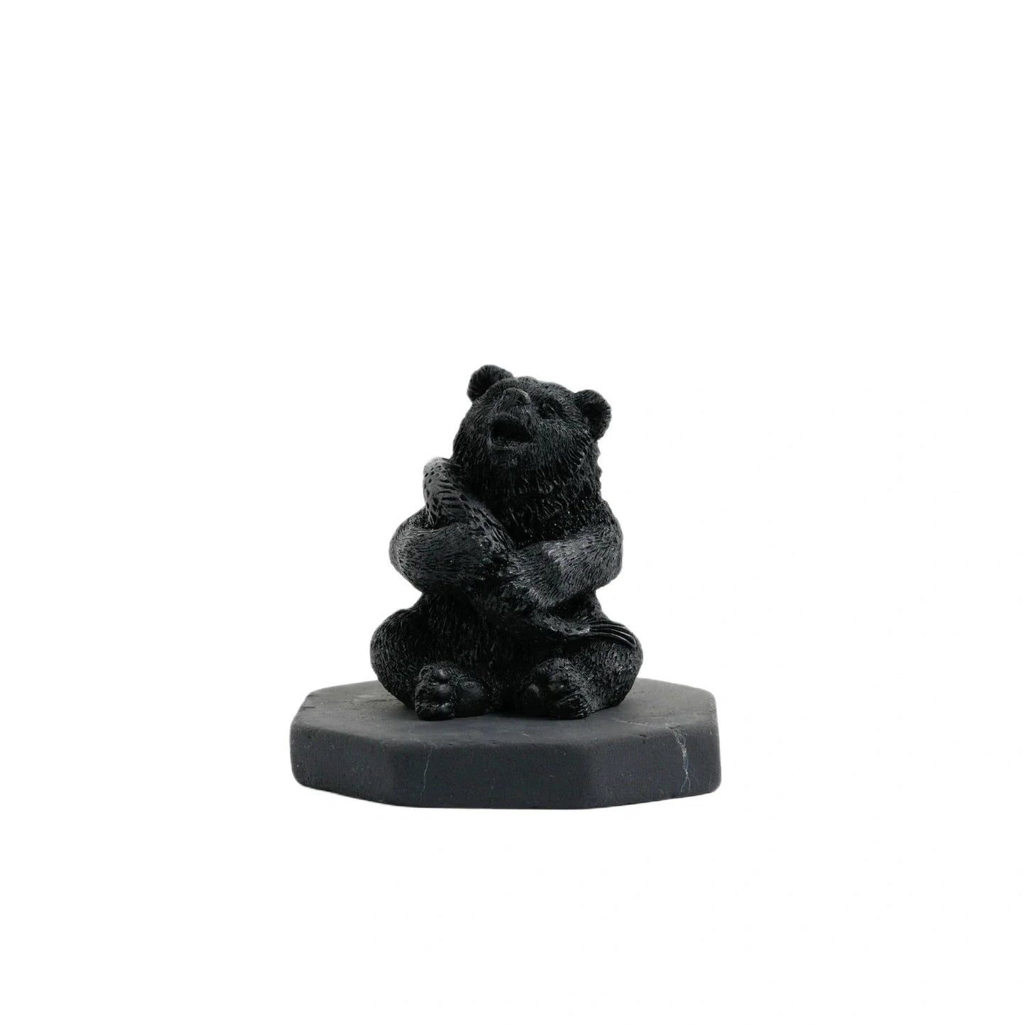 Shungite Bear Figurine – Symbol of Strength & Prosperity