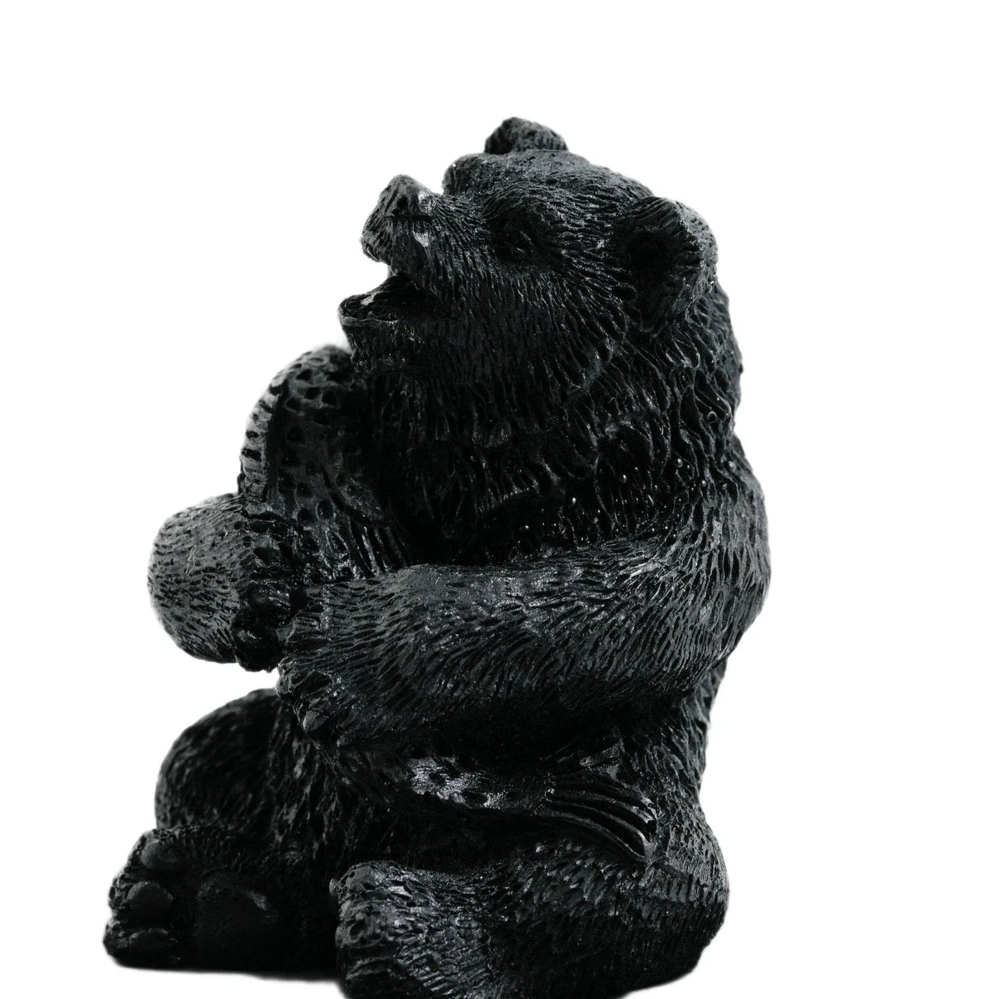 Shungite Bear Figurine – Symbol of Strength & Prosperity