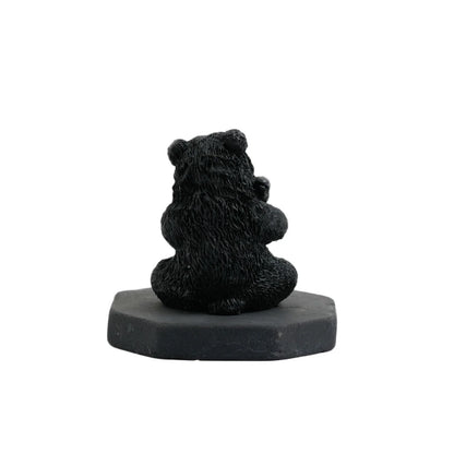 Shungite Bear Figurine – Symbol of Strength & Prosperity