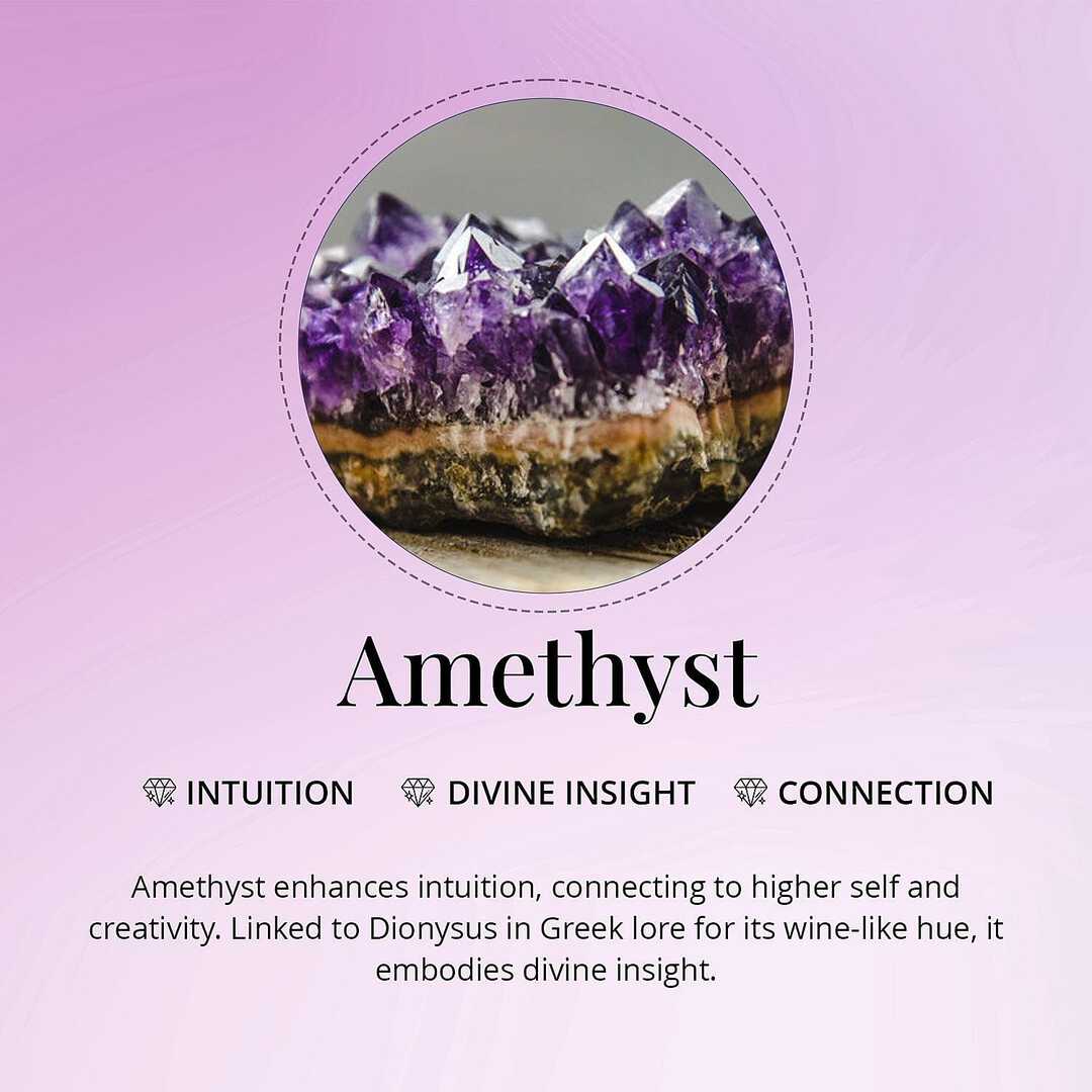 African Amethyst Solitaire Pendant Necklace in Sterling Silver