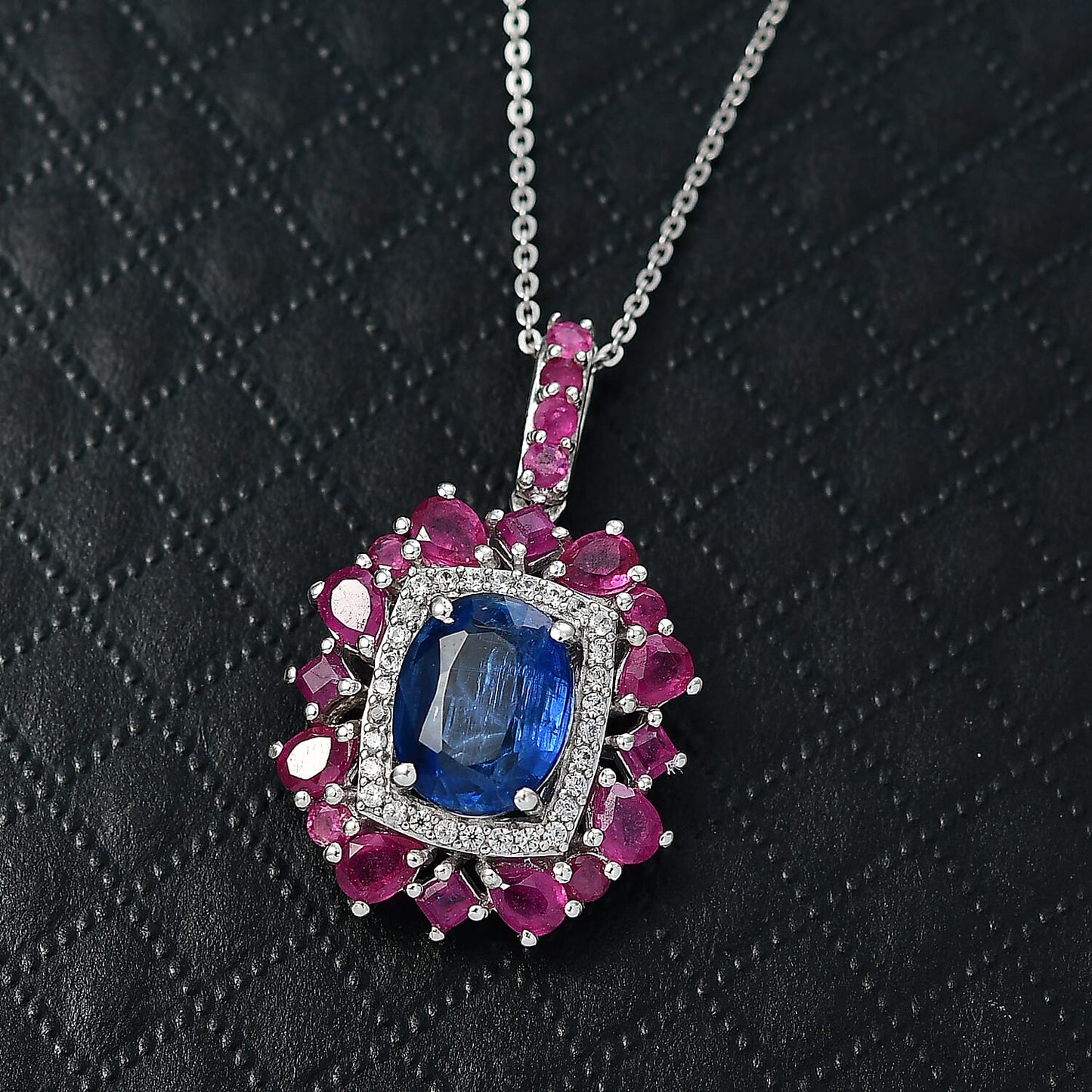 Natural Gemstone Pendant Necklace