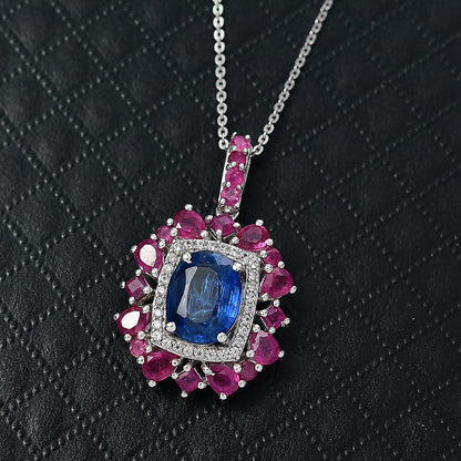 Natural Gemstone Pendant Necklace