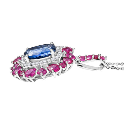 Natural Gemstone Pendant Necklace