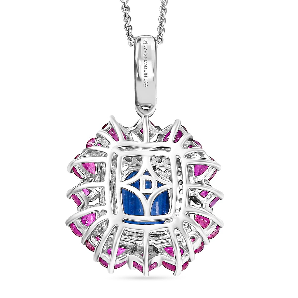 Natural Gemstone Pendant Necklace