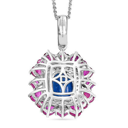 Natural Gemstone Pendant Necklace
