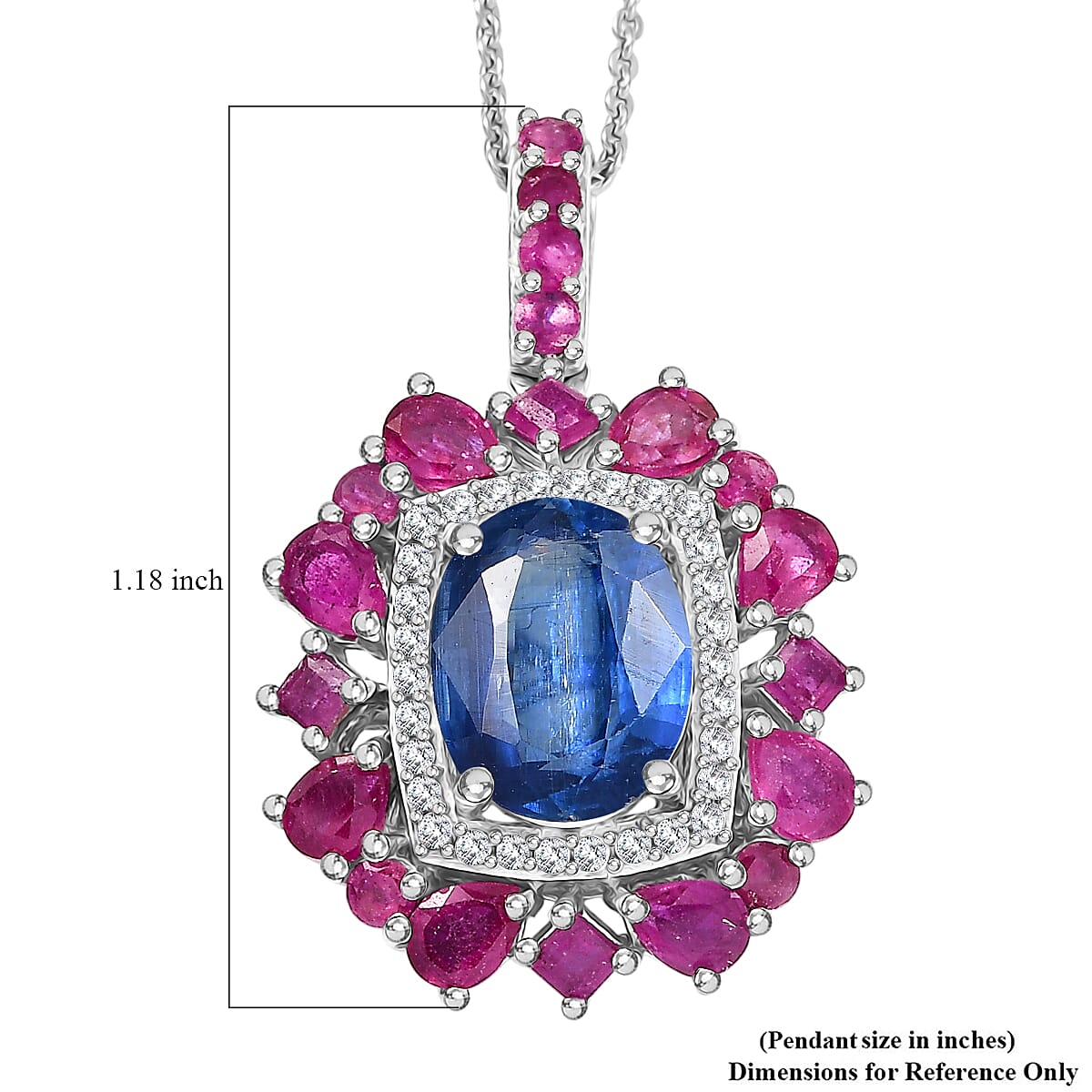 Natural Gemstone Pendant Necklace