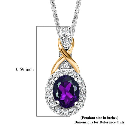 Choose Your Pendant Necklace – 18K Vermeil YG & Rhodium-Plated Sterling Silver